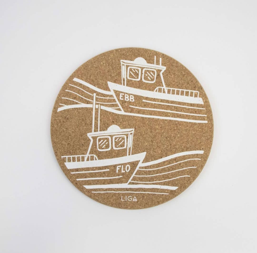 Cork Placemat Set Ebb &Amp; Flo