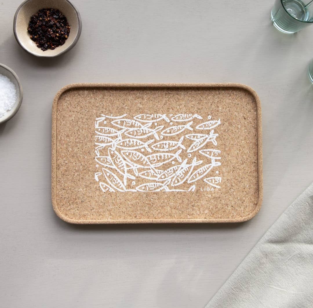 Cork Tray Sardines