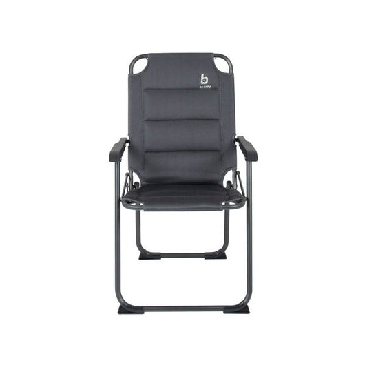 Bo-Camp Chair Copa Rio Air M Padded Aluminium Grey