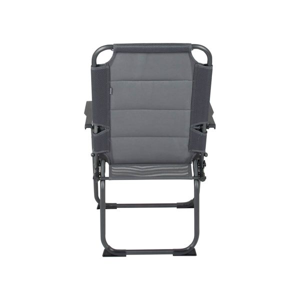Bo-Camp Chair Copa Rio Air M Padded Aluminium Grey