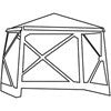 Screen House 4 Pro pop up Gazebo - Grey