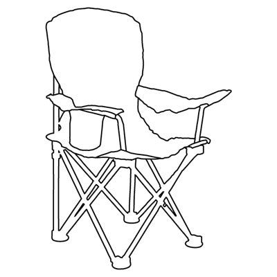 Quest Childrens Unicorn Folding Chair