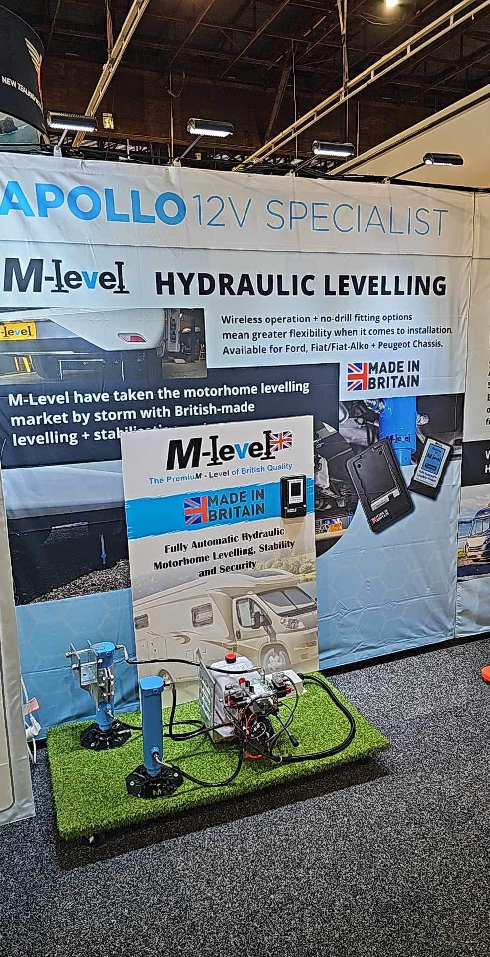 M-Level Motorhome Automatic Hydraulic Levelling System