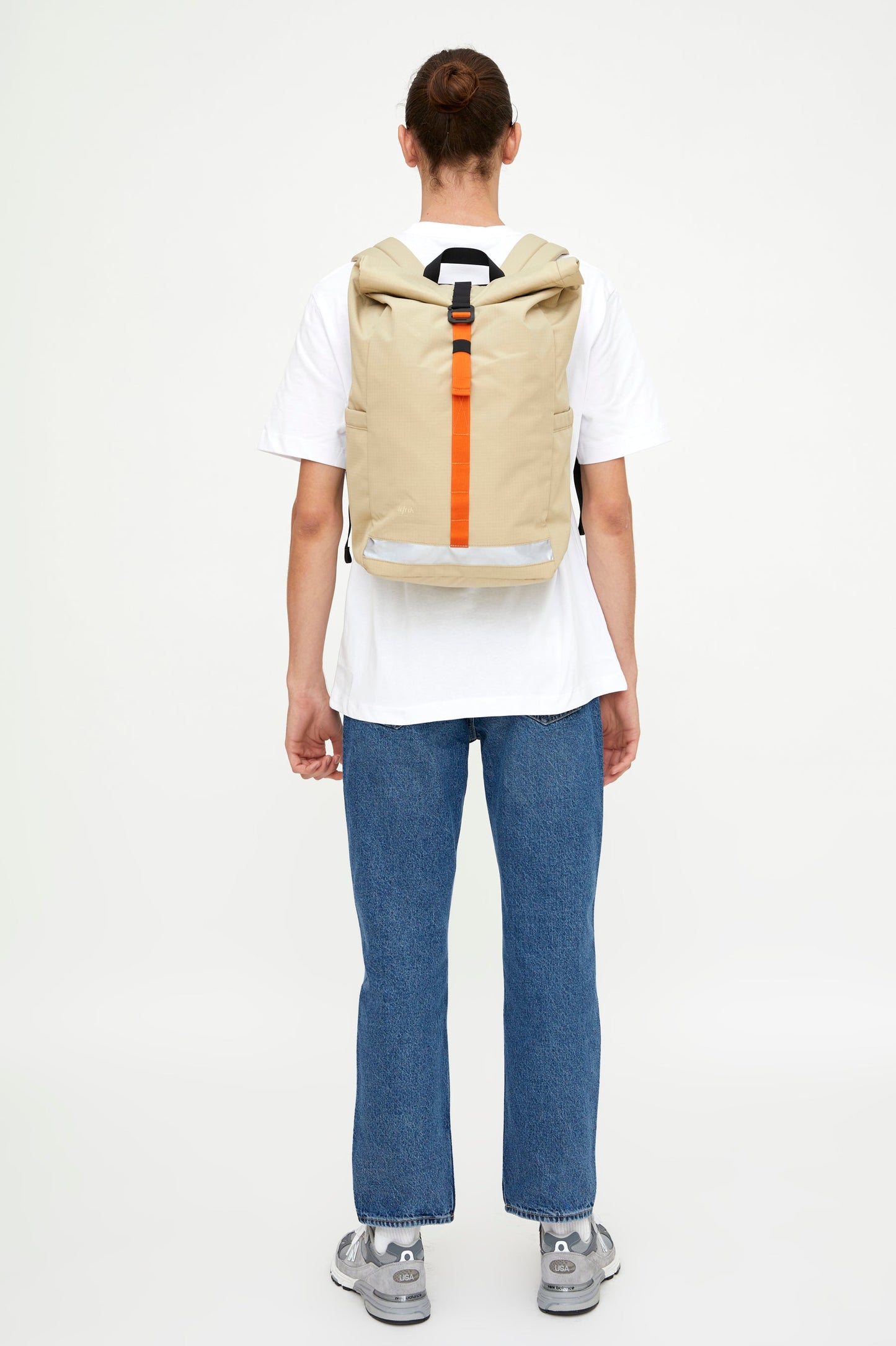 LEFRIK Lars Roll Top Backpack - Vandra Stone Ripstop