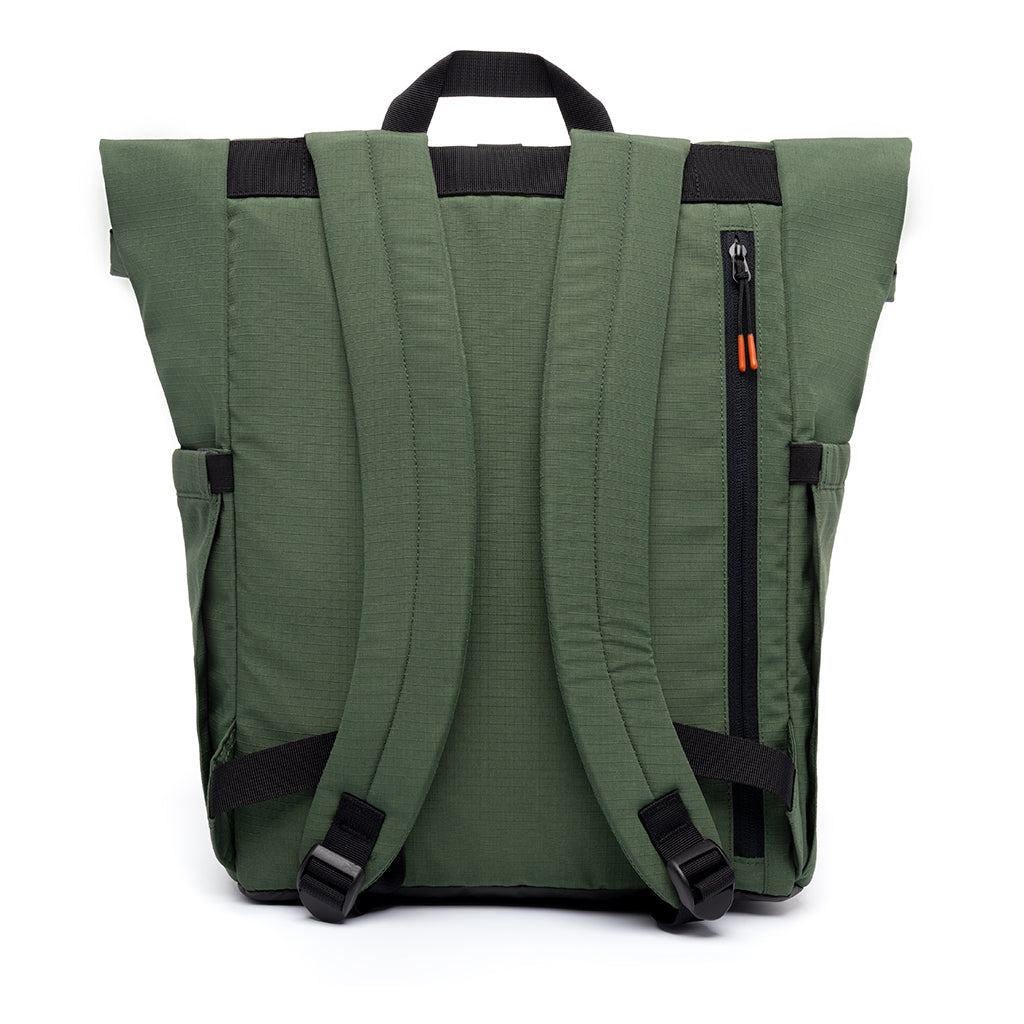 LEFRIK Lars Roll Top Backpack - Vandra Pine Ripstop