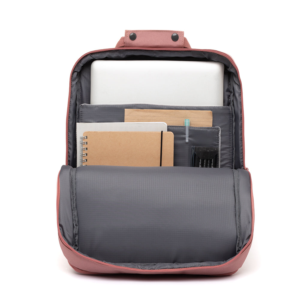 LEFRIK Daily Smart 13" Backpack - Dusty Pink