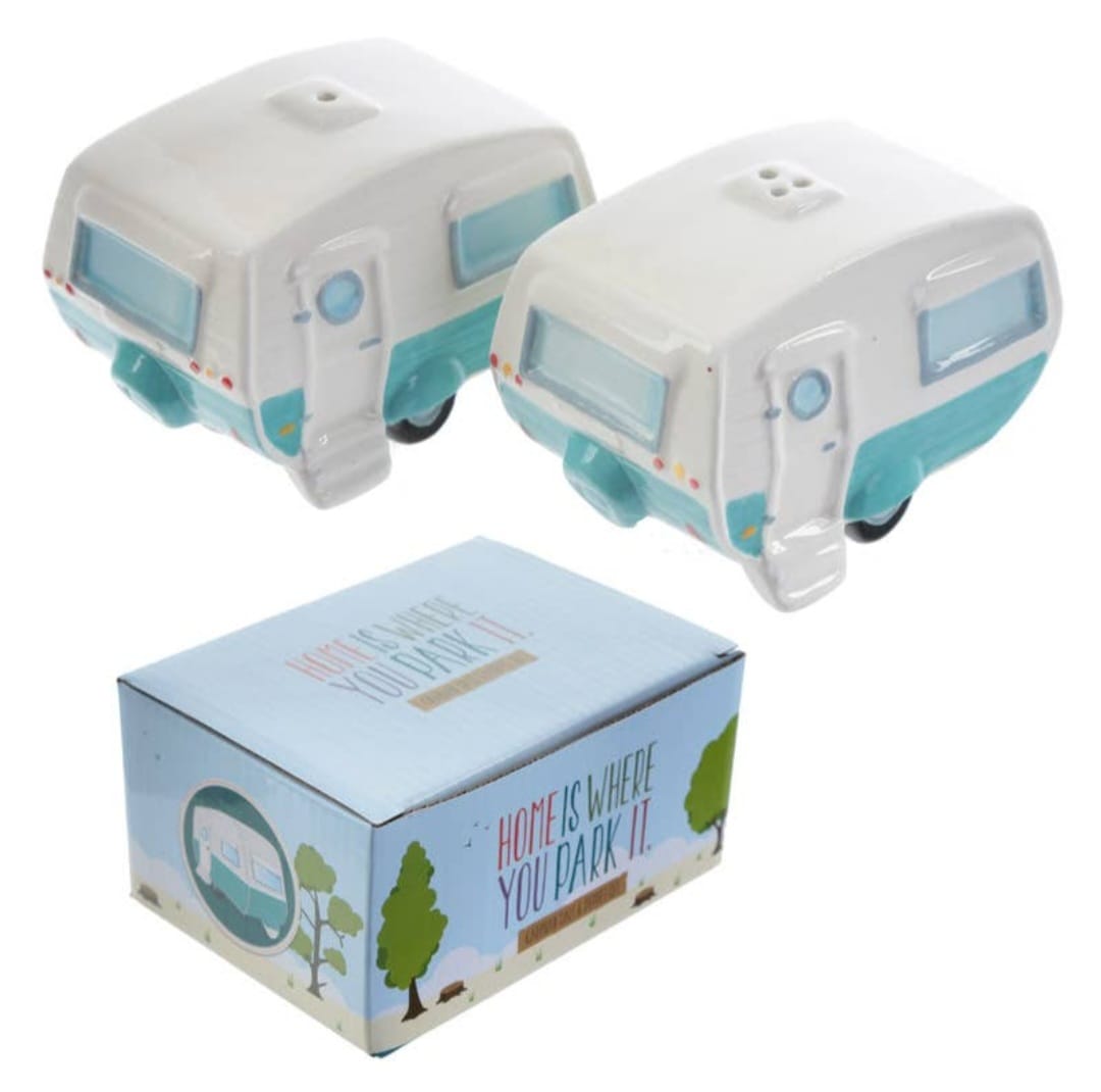 Caravan Ceramic Salt and Pepper Set