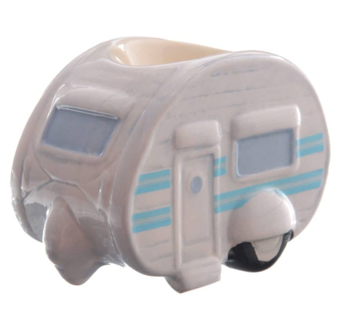 Ted Smith Ceramic Caravan Egg Cup