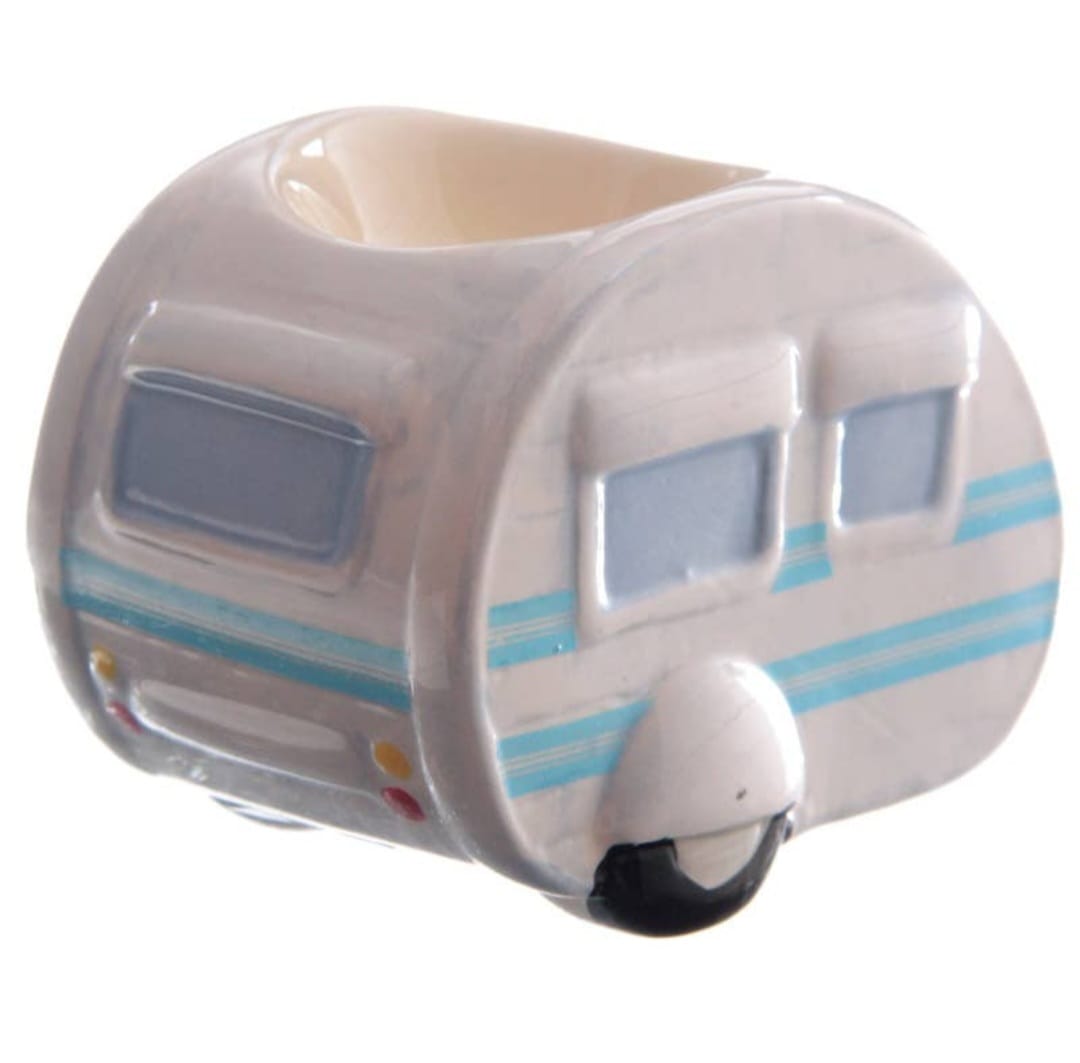 Ted Smith Ceramic Caravan Egg Cup