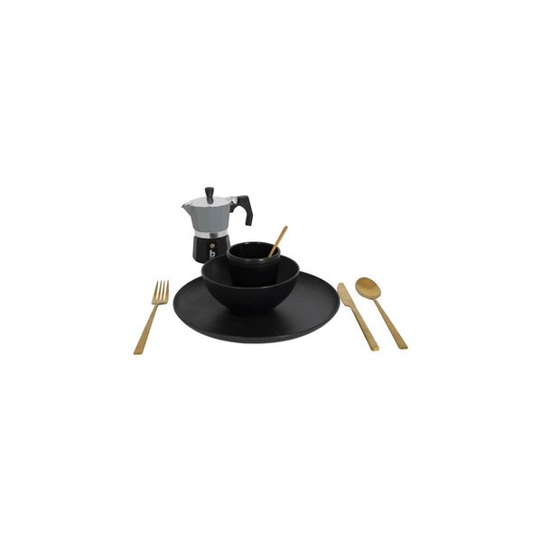 Bo-Camp Urban Collection Percolator Hillingdon Grey 3 Cups