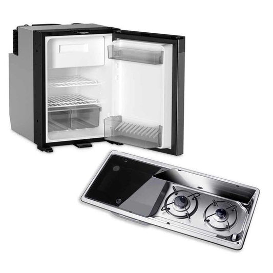 Dometic NRX50 Fridge and 9722 Hob/Sink Unit Bundle (Sink on Left) - Suitable For	Volkswagen T6
