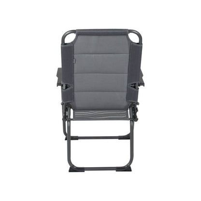 Bo-Camp Chair Copa Rio Air M Padded Aluminium Grey