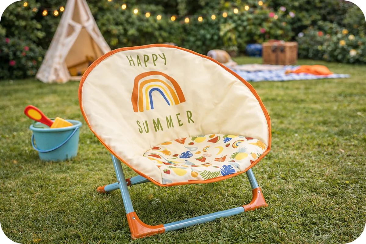 Quest Rainbow Fruits Moon Childs Chair