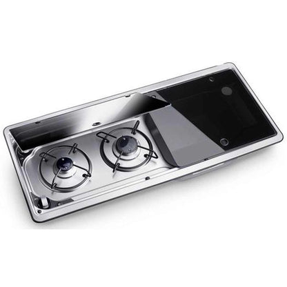 Dometic NRX50 Fridge, Smev 555 Grill and 9722 Hob/Sink (Sink on Right) - Suitable For	Volkswagen T6